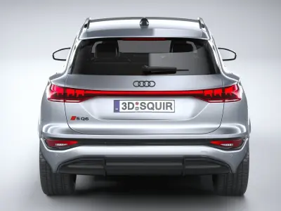 Audi SQ6 e-tron 2025 3D model