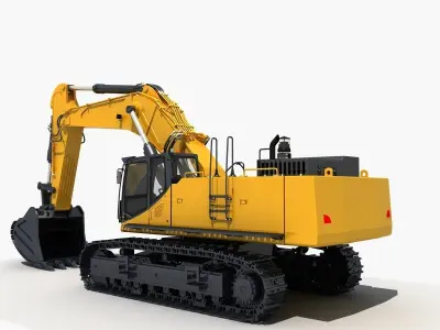 Excavator 3D model