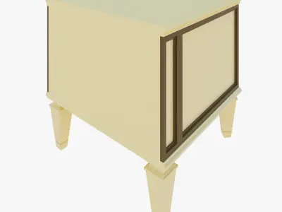 Luxury hest of drawers 3D model