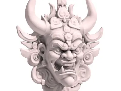 Balinese Demon 2 3D model