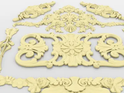 Big Ornament Collection 3D print model