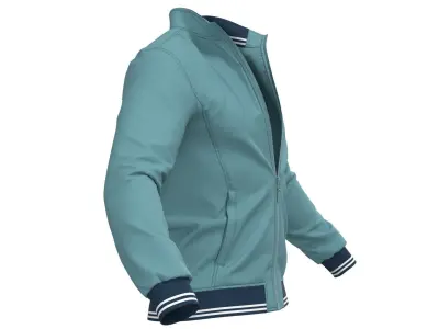 Sport Jacket - Marvelous Designer 3D model