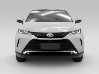 Toyota Harrier hybrid 2021 3D model