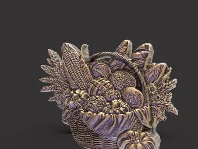 breads and bun cnc  3D print model