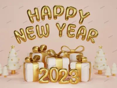 Balloons Alphabet and Numbers 3D model