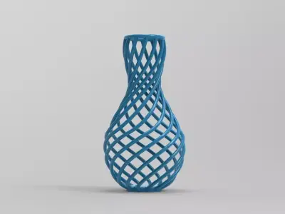 EDGE VASE 3D print model