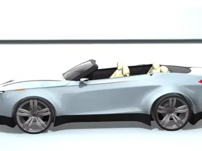 Cabrio Concept Car 3D model