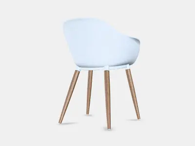 GRONSTA Chair with armrests in-outdoor 1 3D model