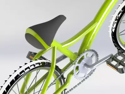 Bike-Bicycle bicycle 3D print model