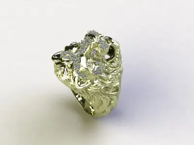 Tiger Ring Puma 3D model