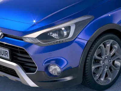 Hyundai i20 Active 2019 3D model