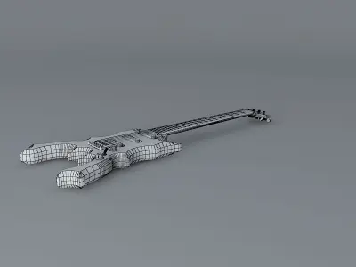 Mach 7 guitar Free 3D model