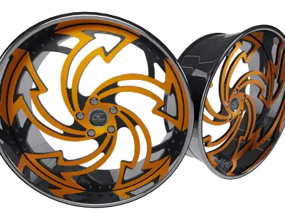 Amani Forged RBO Low-poly 3D model