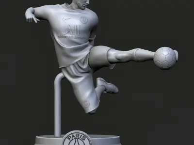 Neymar JR 3D Printable 3s 3D print model