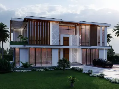 MODERN Villa  3D model