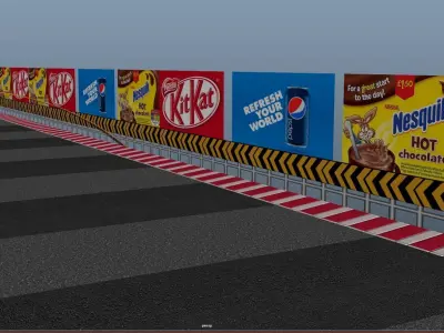 Gta V SKy Racing 3D Mod Insane Racing 3D Model With Textures Low-poly 3D model