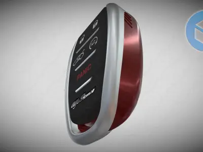 Car key - ALFA ROMEO Giulia  Stelvio 3D model