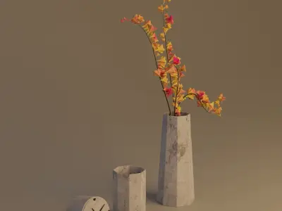 Decorative pieces 3D model