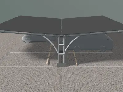 Carport 24u02 3D model
