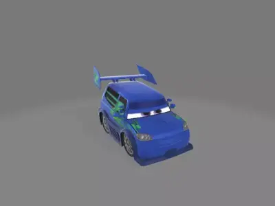 Cars DJ 3D model