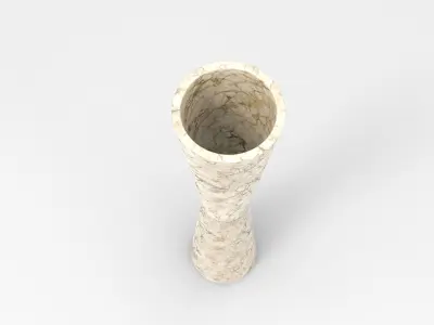 Fihh Vase Low-poly 3D model