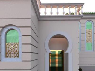 Andalusia Villa - Oriental Villa 3D model