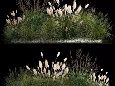 Decorative Bushes For Landscaping 1120 3D model