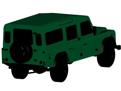 Land Rover Station 3D model