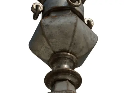 Architectural Metal Finial 263 Free 3D model