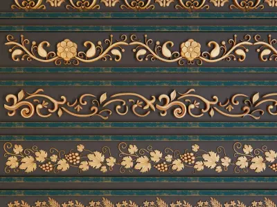 Ornament Trim Vol 05 3D model