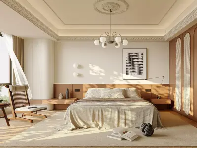   Bedroom interior 15 3D model
