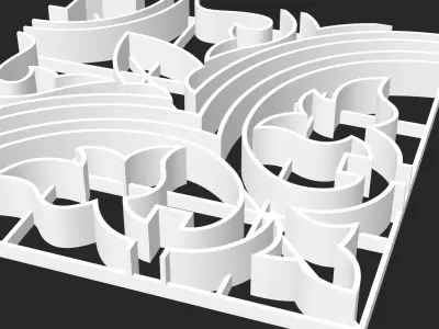 Tile Pattern  3D print model