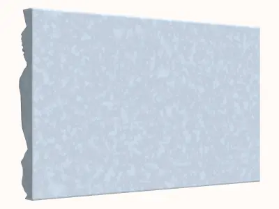 Primitive Limestone Wall Mesh 3D model