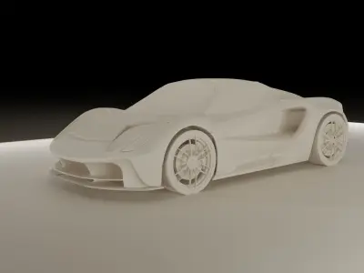 Lotus Evija 3D model 3D model