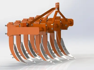 TRACTER CULTY  FOR FARMER  3D model