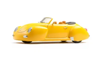 Sunny Retro Convertible model pack Low-poly 3D model