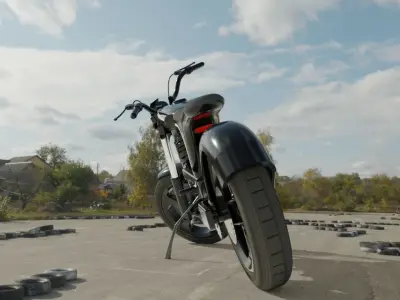 Bike Solidwoks Model 3D model