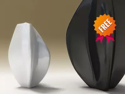 Flow Plant pot Serralunga Free 3D model