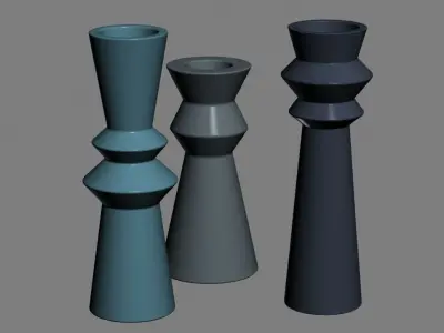 vase 11 3D model purchase