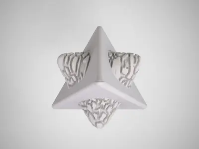 Tetrahedral Necklace  3D print model