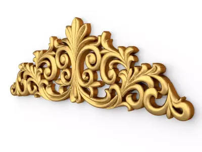carved classic decorative ornament cnc 3d printing stl 29 3D print model