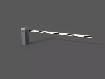 Simple Barrier 3D model