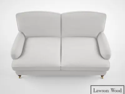 Lawson Wood Baring Sofa 3D model