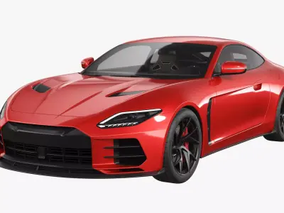 Generic Sports Car 3D model