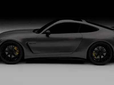 Mercedes-Benz GT 63 amg 2024 3D model