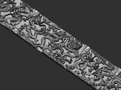 Nine Dragons 4 3D print model