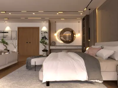 royal bedroom  3D model