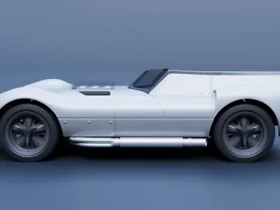 Chaparral 1 - 1963  3D print model