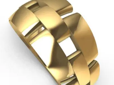 LUXURY RING  3D print model