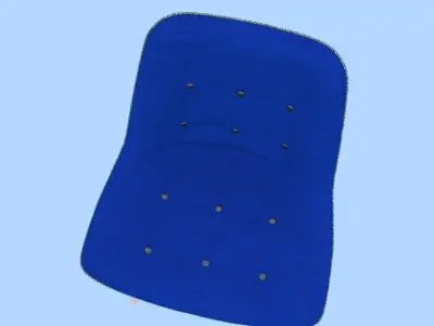 Soft chair 3D model